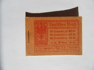 Deutsches Reich - Markenheftchen 14.2 A - Bild 1 von 2