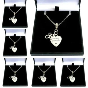 Personalised First Holy Communion Necklace. Gift for Special Girl, Daughter etc - Picture 1 of 19