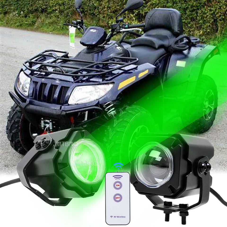 2 cápsulas de ponto de luz chicote laser offroad controle remoto sem chicote para gato ártico Wildcat 1000 - Imagem 1 de 4