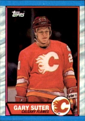 Gary Suter 1989-90 Topps Card #108 - Image 1 of 2