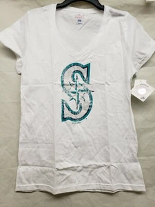 MLB Baseball Womens Team Logo T-shirt, Various Teams & Sizes - Picture 1 of 7