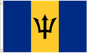 Barbados Polyester Flag - Choice of Sizes
