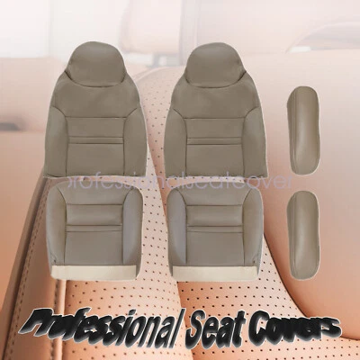 Repuesto para Ford Excursion 2000 2001 cubierta de asiento delantero inferior y trasero bronceado Foto 1 de 4