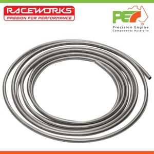Brand New * RACEWORKS * AN-6 STAINLESS STEEL HARD LINE 7M - Picture 1 of 4