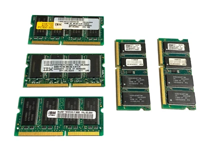 VINTAGE  IBM  LAPTOP 64MB MEMORY  THINKPAD FRU20L0264 -   PC100 100MHz  144-PIN  - Image 1 of 4