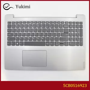5CB0S16923 FOR Lenovo S145-15API 340C-15 Silver C Shell Keyboard Touch - Picture 1 of 5