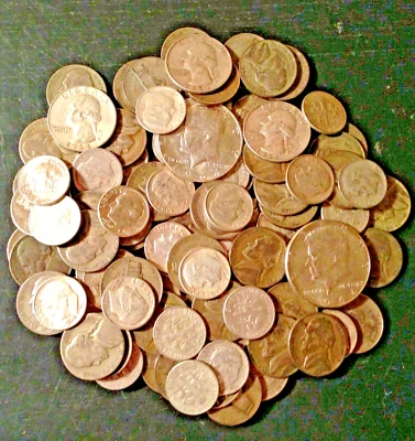 SILVER!! (1) ONE Troy Pound LB U.S. Mixed  Silver Coins Lot No Junk Pre-1965 3 - Image 1 of 3