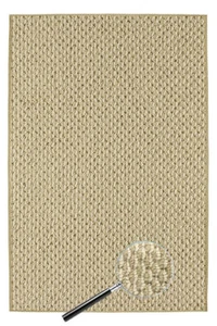 Koeckritz Starlight Berber Area Rug Cotton Beige Ivory| Multiple Shapes & Sizes - Picture 1 of 7