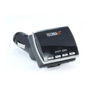 Technaxx FMT 100 schwarz Transmitter USB- und Audioanschluss LED Display - Zdjęcie 1 z 1