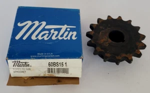 Piñón Martin 60BS15 1 perforado a medida en caja abierta L2 - Imagen 1 de 6
