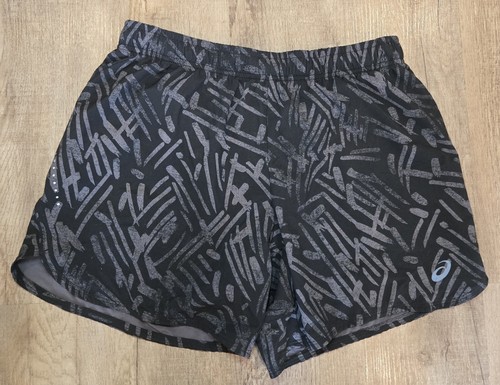 Asics motion dry pantaloncino running nero tasca con cerniera donna M