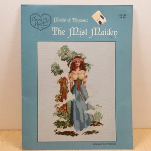 Cross My Heart Maid's of Thymme Cross Stitch Pattern Mist Maiden Vintage 1985 - Picture 1 of 4