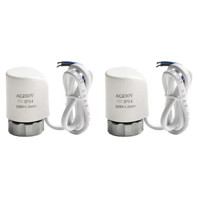 AC230V M30 1 5mm Thermal Actuator 2pcs for Smart Heating System Control - Image 1 of 4