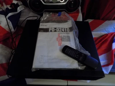 TEAC PD-D2410 Multi-Player Carousel CD Deck with remote spares  and repair - Image 1 of 4