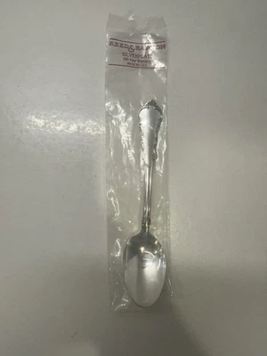 Reed & Barton DRESDEN ROSE Silverplate 1953 Silverware Tea Spoon - Image 1 of 4