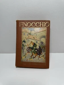 1924 PINOCCHIO Collodi Illustrated Frederick Richardson John C Winston Company  - Bild 1 von 3