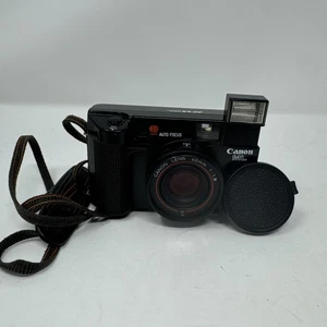 Canon AF 35 ML Black Point & Shoot 35mm Compact Film Camera - Picture 1 of 7
