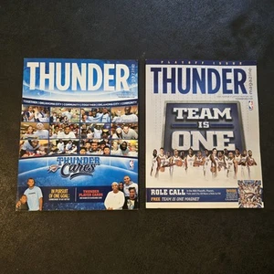 OKC Thunder 2011-12 Magazin Lot NBA Finals Season mit Poster & Spielerkarten - Bild 1 von 21
