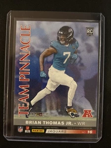 🔥Malik Nabers & Brian Thomas Jr 2024 Panini Encore Team Pinnacle Rookie #16 RC - Picture 1 of 2
