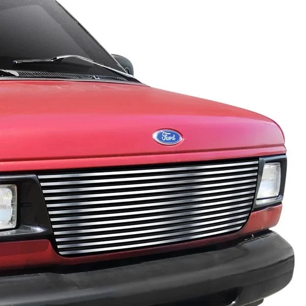 For Ford E-150 Econoline 92-07 Main Grille 1-Pc Chrome Polished 8x6 mm Foto 1 de 4