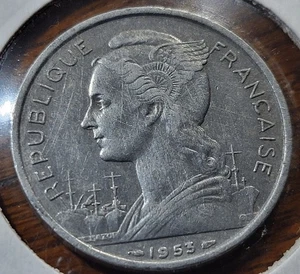 Madagascar - 5 francs 1953 - TTB - Picture 1 of 2