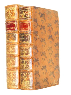 1763. Charles Simon. Histoires choisies des auteurs profanes 2 vols ( rare ) - Image 1 of 4