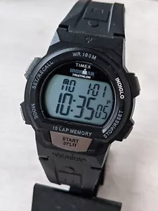 Herrenuhr Timex Ironman Triathlon 10 Runden WR 100 Meter - Bild 1 von 24