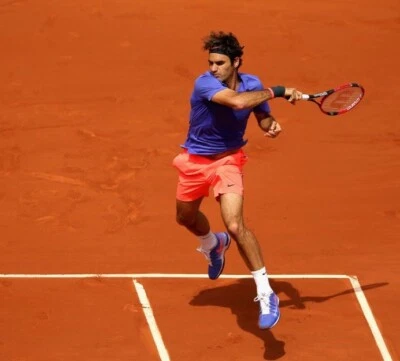 ● PANTALONES CORTOS DE TENIS RAROS RF FEDERER FRENCH OPEN 2015 NIKE TALLA PARA HOMBRE ADULTO L ● Foto 1 de 4