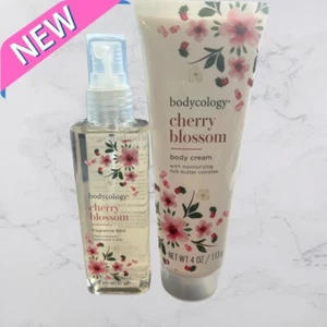 Bodycology Shea, Cocoa &Jojoba oil Body Cream AND Fragance Mist Cherry Blossom. - Picture 1 of 1