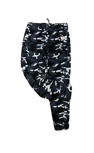 Neu mit Etikett $ 44,00 Herren Layer 8 Laufen Jogging Aktiv Hose Camouflage schwarz/grau Large - Bild 1 von 9