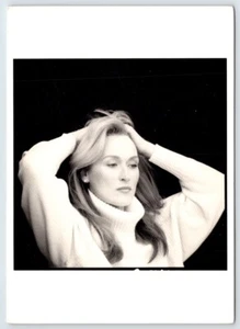 Postcard Actress Meryl Streep photographer Brigitte Lacombe - Picture 1 of 2
