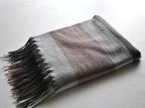 Cahmere Schal Decke Scraf Blanket  Kariert Check - Bild 1 von 11