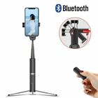 Wireless Bluetooth Selfie Stick Shutter Remote Extendable Tripod for Cellphone