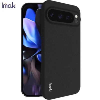 Imak Para Google Pixel 9 Pro XL 5G Lujo Vaquero Sensación Arena Carcasa Trasera Estuche Foto 1 de 4