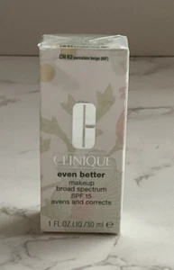 Clinique Even Better Makeup Broad Spectrum SPF15 - CN 62 Porcelain Beige (MF) - Picture 1 of 3