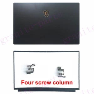 Nuevo Para MSI GS75 STEALTH MS-17G1 3077G1A212 LCD Cubierta Trasera Bisel Bisagras EE. UU. - Imagen 1 de 17