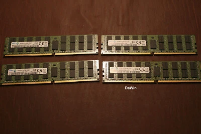 64GB Samsung (4x16GB) 2Rx4 PC4-2133P RA0 (M393A2G40DB0-CPB) DDR4 ECC Server ram - Image 1 of 3