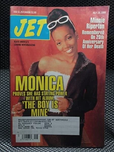R&B MONICA Album Boy Minnie Riperton Black Americana JET Magazine July 19, 1999 - Picture 1 of 1