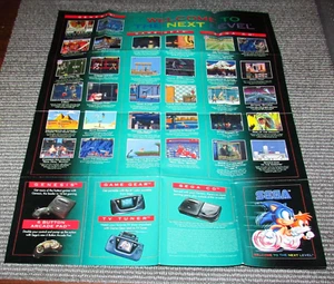 Póster Welcome To The Next Level / Jurassic Park SEGA Genesis - Imagen 1 de 2