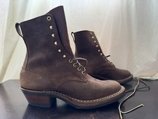 NEW MEN'S WHITE'S SPOKANE ROUGH OUT “ORIGINAL PACKER” BOOTS, SIZE 10.5 (FITS 11)