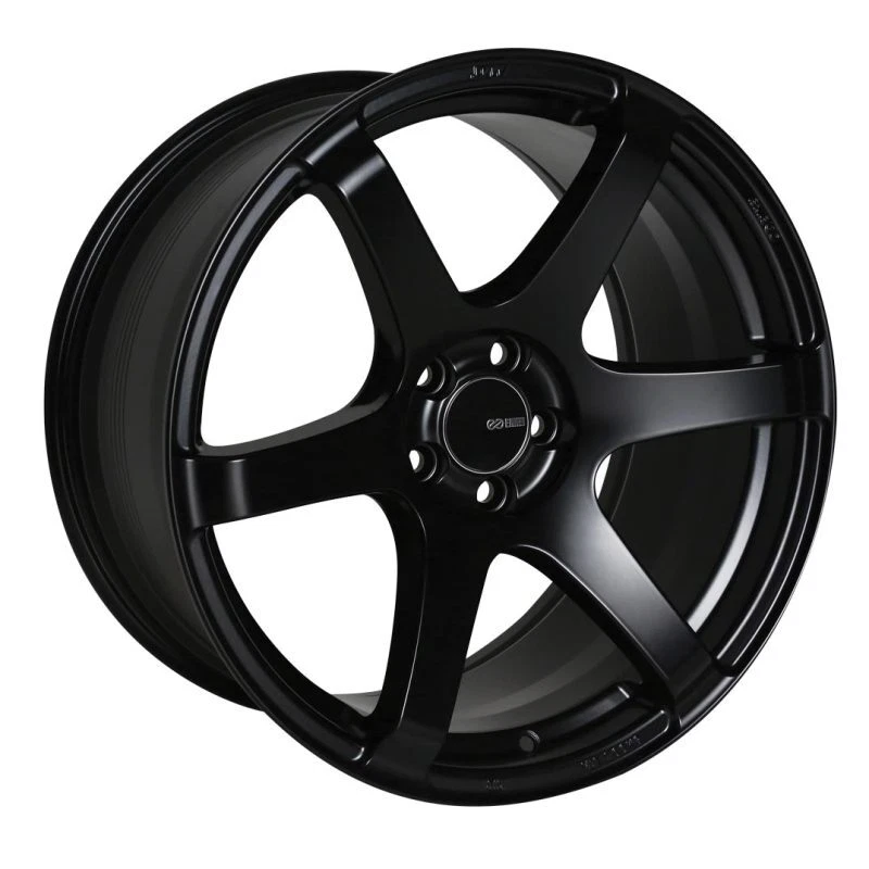 Enkei 485-880-6535BK para T6S 18x8 35 mm desplazamiento 5x114,3 perno 72,6 diámetro negro mate Foto 1 de 1
