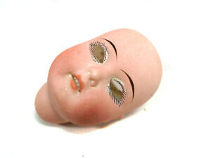 Antique bisque doll head, 117 Kammer Reihardt, 2.65", doll repair / replacement 