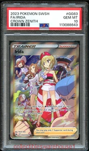 Pokemon Corona Zenith Irida GG63 PSA 10 - Foto 1 di 2