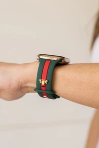 Luxury Apple Watch Band iWatch Series Ultra 8 7 6 5 4 49mm 42mm/44mm 38mm/40mm - Photo 1 sur 8