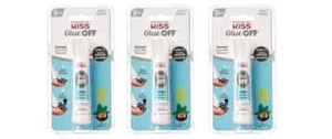 BL  Kiss Glue Off Instant False Nail Remover 0.45oz --THREE PACK + FREE GIFT - Picture 1 of 2