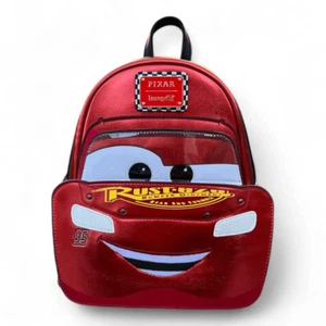 Loungefly Disney Pixar Cars Lightning McQueen Mini Backpack Exclusive - Picture 1 of 5