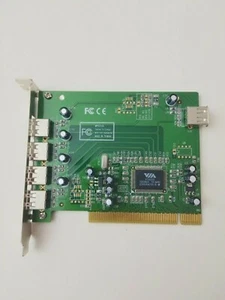 MP6202A 5-Port (4 ext, 1 int) USB 2.0 PCI controller, OEM - Picture 1 of 3