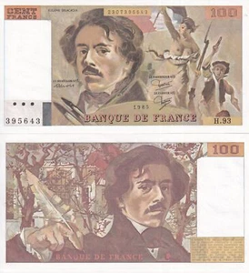 France 100 Francs 1985 P 154 b UNC - Picture 1 of 3