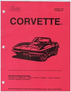 Bally Corvette flipper manuale 156 pagine NUOVO DI ZECCA! - Foto 1 di 1