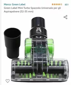 Mini Turbo Spazzola Universale Per Aspirapolvere Blast Vac Pro Visto In Tv - Foto 1 di 10